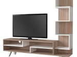 ΕΠΙΠΛΟ ΤΗΛΕΟΡΑΣΗΣ GRANADA MEGAPAP ΧΡΩΜΑ ΛΕΥΚΟ - CORDOBA 149,5X29,5X120ΕΚ.