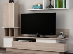 ΣΥΝΘΕΣΗ ΤΗΛΕΟΡΑΣΗΣ ALMERIA MEGAPAP ΧΡΩΜΑ ΛΕΥΚΟ - CORDOBA 149X29,5X117ΕΚ.