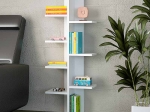ΒΙΒΛΙΟΘΗΚΗ TREE MEGAPAP ΧΡΩΜΑ ΛΕΥΚΟ 45X21,4X121,8ΕΚ.