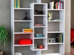 ΒΙΒΛΙΟΘΗΚΗ AMPLE MEGAPAP ΧΡΩΜΑ ΛΕΥΚΟ 125X22X135,7ΕΚ.