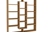 ΒΙΒΛΙΟΘΗΚΗ AMPLE MEGAPAP ΧΡΩΜΑ ΚΑΡΥΔΙ 125X22X135,7ΕΚ.