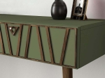 ΚΟΝΣΟΛΑ ΕΠΙΤΟΙΧΙΑ FOREST MEGAPAP ΧΡΩΜΑ ΛΑΔΙ - ΚΑΡΥΔΙ 120X35X89,3ΕΚ.