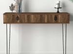 ΚΟΝΣΟΛΑ ΕΠΙΤΟΙΧΙΑ URSULA MEGAPAP ΧΡΩΜΑ ΚΑΡΥΔΙ 120X35,5X90ΕΚ.