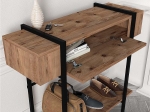 ΚΟΝΣΟΛΑ ΜΕΛΑΜΙΝΗΣ LISBON MEGAPAP ΧΡΩΜΑ ANTLANTIC PINE 90X29,6X82ΕΚ.