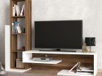 ΣΥΝΘΕΣΗ ΤΗΛΕΟΡΑΣΗΣ BEND MEGAPAP ΧΡΩΜΑ ΛΕΥΚΟ - ΚΑΡΥΔΙ 153,6X39X131ΕΚ.
