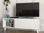 ΕΠΙΠΛΟ ΤΗΛΕΟΡΑΣΗΣ SMART MEGAPAP ΑΠΟ ΜΕΛΑΜΙΝΗ ΧΡΩΜΑ ΛΕΥΚΟ 140X35X47ΕΚ.