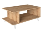 ΤΡΑΠΕΖΑΚΙ ΣΑΛΟΝΙΟΥ TITUS MEGAPAP ΧΡΩΜΑ SAPPHIRE OAK 100X60X45ΕΚ.