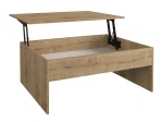 ΤΡΑΠΕΖΑΚΙ ΣΑΛΟΝΙΟΥ DEVON MEGAPAP ΜΕ ΣΕΡΒΙΤΟΡΟ ΧΡΩΜΑ SAPPHIRE OAK 110X60X44,8ΕΚ.