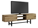 ΕΠΙΠΛΟ ΤΗΛΕΟΡΑΣΗΣ SETIA MEGAPAP ΑΠΟ ΜΕΛΑΜΙΝΗ ΧΡΩΜΑ OAK 150X30X45ΕΚ.