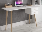ΓΡΑΦΕΙΟ ΜΕΛΑΜΙΝΗΣ BALBINA MEGAPAP ΧΡΩΜΑ ΛΕΥΚΟ 120X60X77ΕΚ.