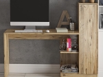 ΓΡΑΦΕΙΟ ΜΕΛΑΜΙΝΗΣ DOLCEDO MEGAPAP ΧΡΩΜΑ ATLANTIC PINE 148X45X120ΕΚ.