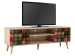 ΕΠΙΠΛΟ ΤΗΛΕΟΡΑΣΗΣ SOHO MEGAPAP ΑΠΟ ΜΕΛΑΜΙΝΗ ΧΡΩΜΑ SONOMA 140X40X50 ΕΚ.