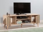 ΕΠΙΠΛΟ ΤΗΛΕΟΡΑΣΗΣ SOHO MEGAPAP ΑΠΟ ΜΕΛΑΜΙΝΗ ΧΡΩΜΑ SONOMA 140X40X50 ΕΚ.
