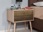ΚΟΜΟΔΙΝΟ SOHO MEGAPAP ΑΠΟ ΜΕΛΑΜΙΝΗ ΧΡΩΜΑ SONOMA 60X40X61ΕΚ.