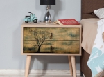 ΚΟΜΟΔΙΝΟ SOHO MEGAPAP ΑΠΟ ΜΕΛΑΜΙΝΗ ΧΡΩΜΑ SONOMA 60X40X61ΕΚ.
