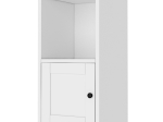 ΚΟΜΟΔΙΝΟ FELIX MEGAPAP ΧΡΩΜΑ ΛΕΥΚΟ 33,6X30X65,4ΕΚ.