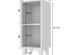 ΚΟΜΟΔΙΝΟ FELIX MEGAPAP ΧΡΩΜΑ ΛΕΥΚΟ 33,6X30X80,4ΕΚ.