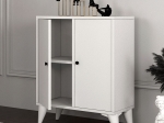 ΚΟΝΣΟΛΑ - ΝΤΟΥΛΑΠΙ FELIX FLAT MEGAPAP ΧΡΩΜΑ ΛΕΥΚΟ 65,4X30X80,4ΕΚ.