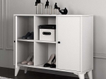 ΚΟΝΣΟΛΑ - ΜΠΟΥΦΕΣ FELIX FLAT MEGAPAP ΧΡΩΜΑ ΛΕΥΚΟ 97,2X30X80,4ΕΚ.