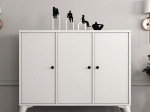 ΚΟΝΣΟΛΑ - ΜΠΟΥΦΕΣ FELIX FLAT MEGAPAP ΧΡΩΜΑ ΛΕΥΚΟ 97,2X30X80,4ΕΚ.