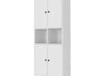 ΝΤΟΥΛΑΠΑ ΚΟΥΖΙΝΑΣ - ΜΠΑΝΙΟΥ FELIX FLAT MEGAPAP ΧΡΩΜΑ ΛΕΥΚΟ 65,4X40X166,8ΕΚ.
