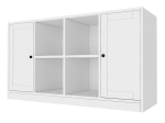 ΜΠΟΥΦΕΣ FELIX MEGAPAP ΧΡΩΜΑ ΛΕΥΚΟ 129X40X71,4ΕΚ.
