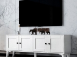 ΕΠΙΠΛΟ ΤΗΛΕΟΡΑΣΗΣ FELIX MEGAPAP ΧΡΩΜΑ ΛΕΥΚΟ 129X30X48,6ΕΚ.