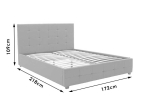 ΚΡΕΒΑΤΙ ROI PAKOWORLD 160X200 PU ΛΕΥΚΟ ΜΑΤ + ΑΠΟΘΗΚΕΥΤΙΚΟ ΧΩΡΟ