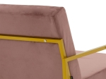 ΠΟΛΥΘΡΟΝΑ EVELYN PAKOWORLD ΒΕΛΟΥΔΟ ΣΑΠΙΟ ΜΗΛΟ-ΧΡΥΣΟ 62X73X75ΕΚ