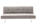 ΚΑΝΑΠΕΣ-ΚΡΕΒΑΤΙ TRAVIS PAKOWORLD 3ΘΕΣΙΟΣ ΥΦΑΣΜΑ ΓΚΡΙ 175X83X74ΕΚ