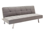 ΚΑΝΑΠΕΣ-ΚΡΕΒΑΤΙ TRAVIS PAKOWORLD 3ΘΕΣΙΟΣ ΥΦΑΣΜΑ ΓΚΡΙ 175X83X74ΕΚ