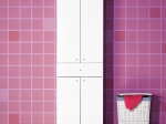 ΝΤΟΥΛΑΠΑ CHAD PAKOWORLD ΜΕ ΣΥΡΤΑΡΙ ΛΕΥΚΟ GLOSS 60X40X187ΕΚ