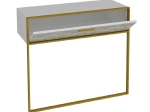 ΚΟΝΣΟΛΑ MARBLE PAKOWORLD ΧΡΩΜΑ ΛΕΥΚΟ ΜΑΡΜΑΡΟΥ-ΧΡΥΣΟ 90X38,5X77ΕΚ