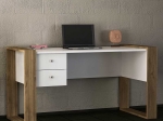 ΓΡΑΦΕΙΟ ΕΡΓΑΣΙΑΣ PWF-0311 PAKOWORLD ΚΑΡΥΔΙ-ΛΕΥΚΟ 158,5X60X72,5ΕΚ