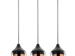 ΦΩΤΙΣΤΙΚΟ ΟΡΟΦΗΣ ΤΡΙΦΩΤΟ ELPRECIOUS PAKOWORLD E27 ΜΑΥΡΟ-BRONZE 67X17X110ΕΚ