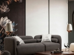 ΚΑΝΑΠΕΣ 3ΘΕΣΙΟΣ TRANQUIL PAKOWORLD ΥΦΑΣΜΑ ΜΠΟΥΚΛΕ ΓΚΡΙ 228X90X74ΕΚ