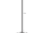 ΦΩΤΙΣΤΙΚΟ ΔΑΠΕΔΟΥ ESTHETIC PAKOWORLD LED ΜΑΥΡΟ 30X2X120ΕΚ