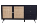 ΜΠΟΥΦΕΣ OSLO PAKOWORLD ΜΑΥΡΟ-ΦΥΣΙΚΟ 150X39X79ΕΚ