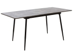 ΤΡΑΠΕΖΙ SHAZAM PAKOWORLD MDF ΕΠΕΚΤΕΙΝΟΜΕΝΟ ΧΡΩΜΑ ΓΚΡΙ CEMENT 120-160X80X76ΕΚ