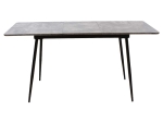 ΤΡΑΠΕΖΙ SHAZAM PAKOWORLD MDF ΕΠΕΚΤΕΙΝΟΜΕΝΟ ΧΡΩΜΑ ΓΚΡΙ CEMENT 120-160X80X76ΕΚ