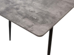 ΤΡΑΠΕΖΙ SHAZAM PAKOWORLD MDF ΕΠΕΚΤΕΙΝΟΜΕΝΟ ΧΡΩΜΑ ΓΚΡΙ CEMENT 120-160X80X76ΕΚ