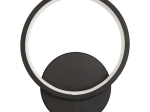 ΦΩΤΙΣΤΙΚΟ ΤΟΙΧΟΥ-ΑΠΛΙΚΑ PWL-0989 PAKOWORLD LED 10W ΜΑΥΡΟ Φ25X20ΕΚ
