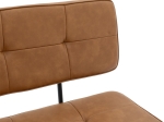 ΚΑΝΑΠΕΣ 2ΘΕΣΙΟΣ ROSEN PAKOWORLD ΜΕΤΑΛΛΟ ΜΑΥΡO-PU ΜΠΕΖ 122X55.5X84.5ΕΚ