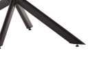 ΤΡΑΠΕΖΙ BETHAN PAKOWORLD SINTERED STONE ΓΚΡΙ CEMENT-ΜΑΥΡΟ 180X90X75ΕΚ