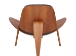 ΠΟΛΥΘΡΟΝΑ VILMA PAKOWORLD PU ΜΑΥΡΟ- PLYWOOD ΚΑΡΥΔΙ 90X73X75ΕΚ