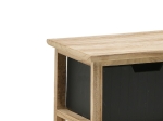ΣΥΡΤΑΡΙΕΡΑ TENBO INART ΜΑΥΡΟ-ΦΥΣΙΚΟ ΞΥΛΟ 34X25X44ΕΚ
