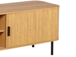 ΕΠΙΠΛΟ ΤΗΛΕΟΡΑΣΗΣ FASHMA INART ΦΥΣΙΚΟ-ΜΑΥΡΟ ΞΥΛΟ 150X45X58ΕΚ