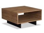 ΤΡΑΠΕΖΙ ΣΑΛΟΝΙΟΥ HOLA PAKOWORLD ΦΥΣΙΚΟ-ΑΝΘΡΑΚΙ 60X60X32ΕΚ