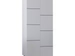 ΝΤΟΥΛΑΠΙ-ΣΤΗΛΗ ROMANE PAKOWORLD ΛΕΥΚΟ 62.2X37.4X155.4ΕΚ