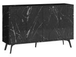 ΜΠΟΥΦΕΣ URSULA PAKOWORLD ΜΑΥΡΟ ΜΑΡΜΑΡΟΥ 123X35X77.5ΕΚ
